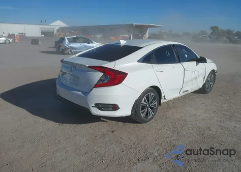 2017 Honda Civic Ex-L z USA, uszkodzony, nr VIN 19XFC1F70HE007321
